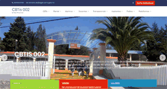 Desktop Screenshot of cbtis2.edu.mx